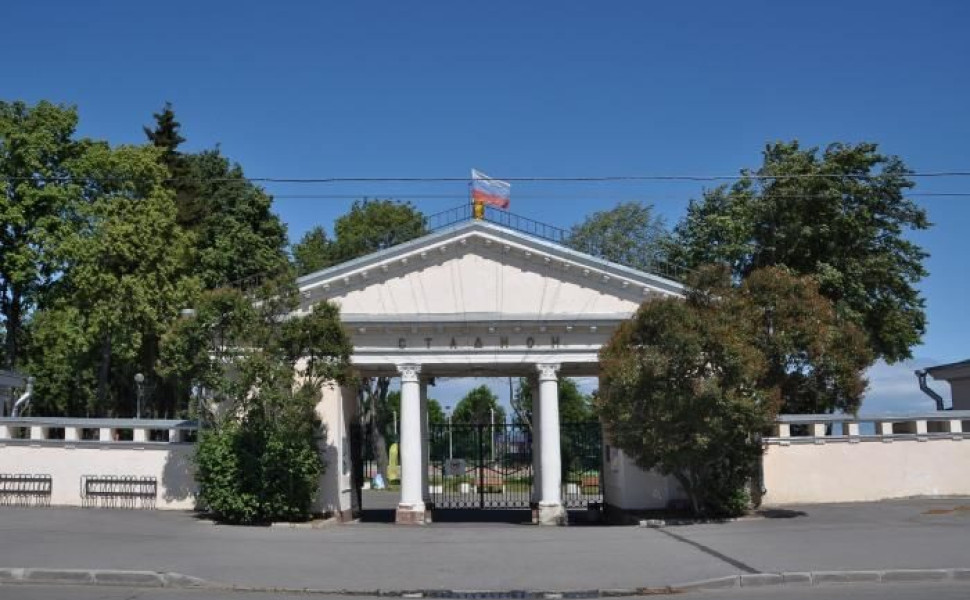Стадион Кронштадта временно закрыт
