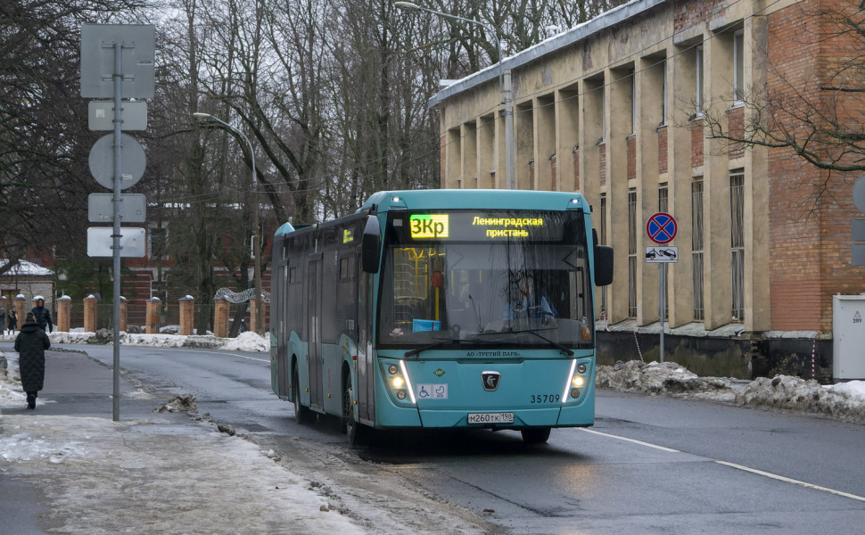 Меняется график движения автобусов в Кронштадте